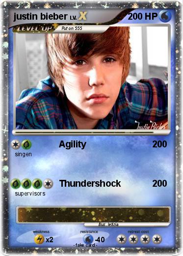 Pokemon justin bieber