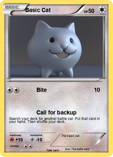 Pokemon Basic Cat
