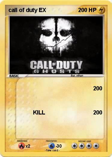Pokemon call of duty EX