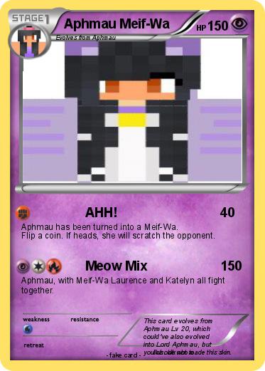 Pokemon Aphmau Meif-Wa