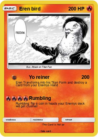 Pokemon Eren bird
