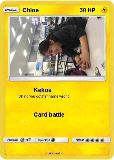 Pokemon Chloe