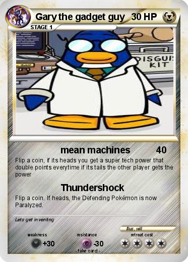 Pokemon Gary the gadget guy