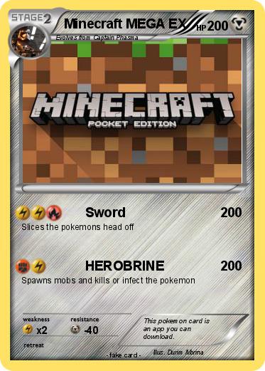 Pokemon Minecraft MEGA EX