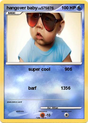 Pokemon hangover baby