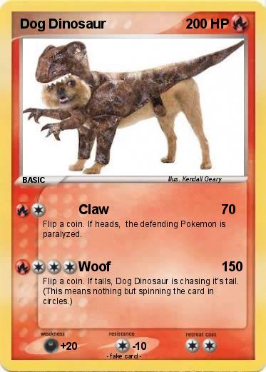 Pokemon Dog Dinosaur
