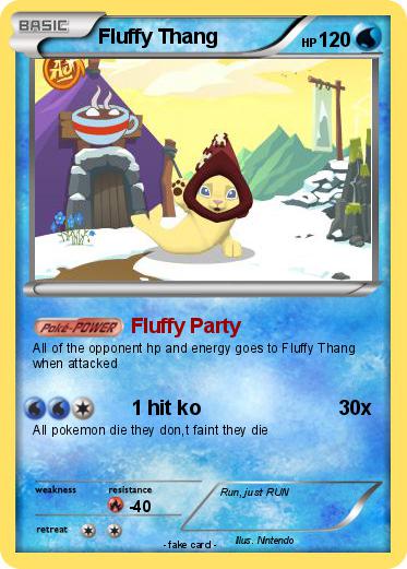 Pokemon Fluffy Thang