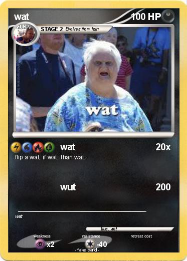 Pokemon wat