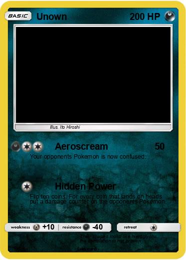 Pokemon Unown