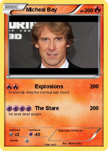 Pokemon Micheal Bay