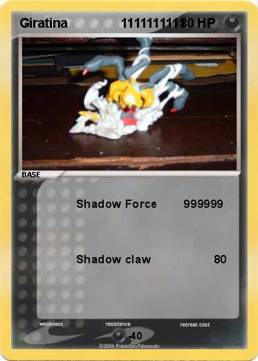 Pokemon Giratina               1111111111