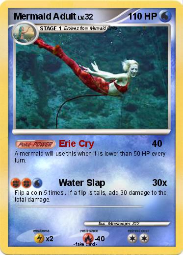 Pokemon Mermaid Adult