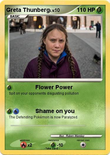 Pokemon Greta Thunberg