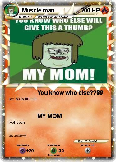 Pokemon Muscle man