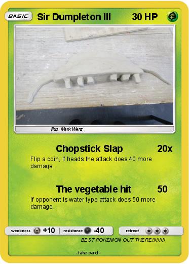 Pokemon Sir Dumpleton III