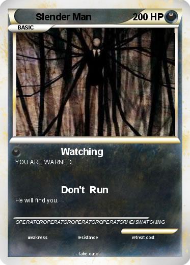 Pokemon Slender Man