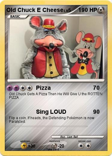 Pokemon Old Chuck E Cheese