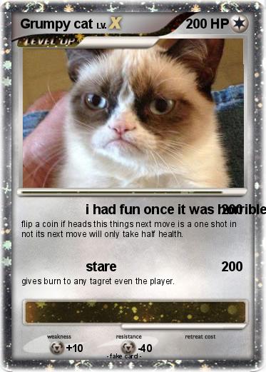 Pokemon Grumpy cat