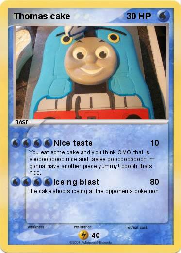 Pokemon Thomas cake