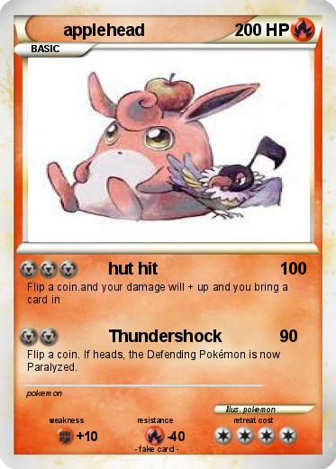 Pokemon applehead