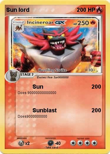Pokemon Sun lord