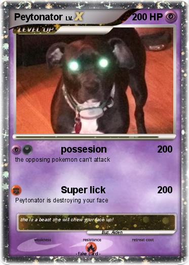 Pokemon Peytonator