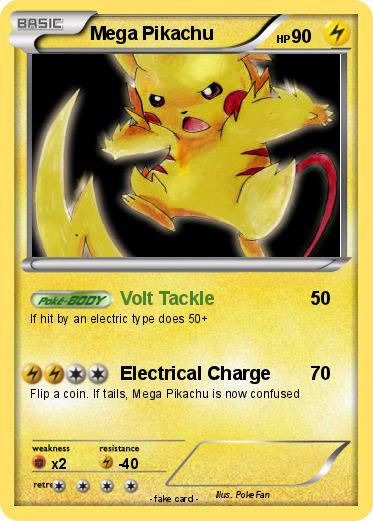 Pokemon Mega Pikachu