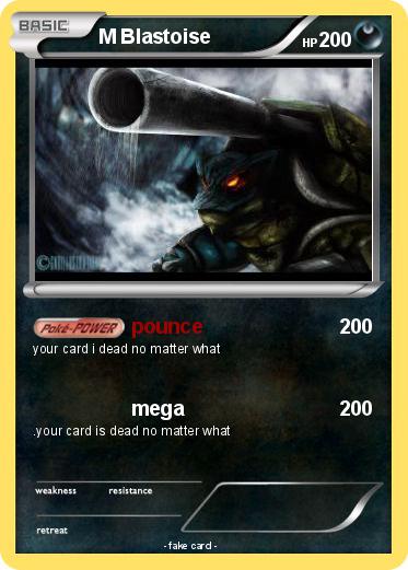 Pokemon M Blastoise