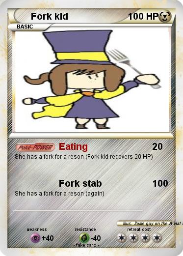 Pokemon Fork kid