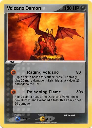 Pokemon Volcano Demon