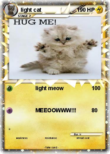 Pokemon light cat