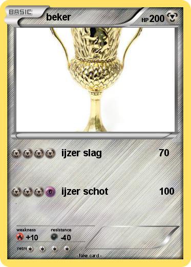 Pokemon beker