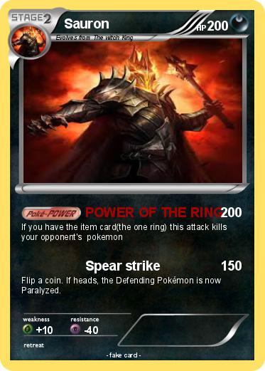 Pokemon Sauron