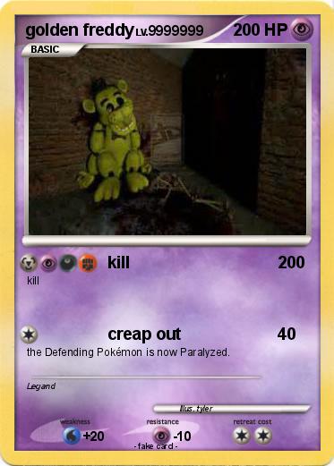 Pokemon golden freddy
