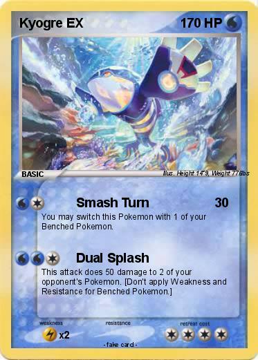 Pokemon Kyogre EX