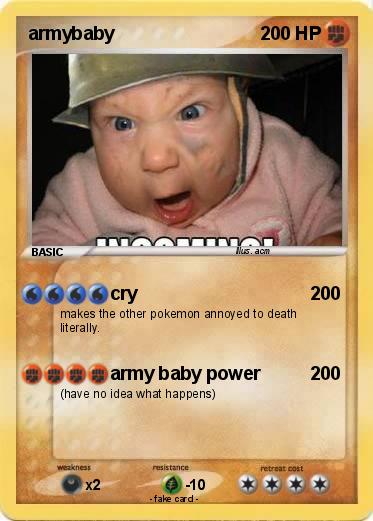 Pokemon armybaby