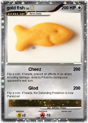 Pokemon gold fish