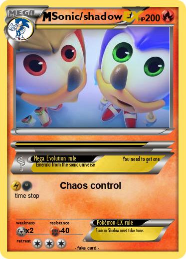 Pokemon Sonic/shadow