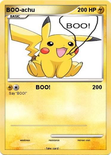 Pokemon BOO-achu