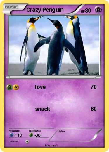 Pokemon Crazy Penguin