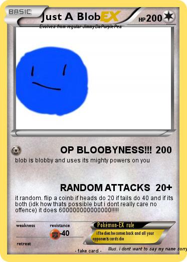 Pokemon Just A Blob