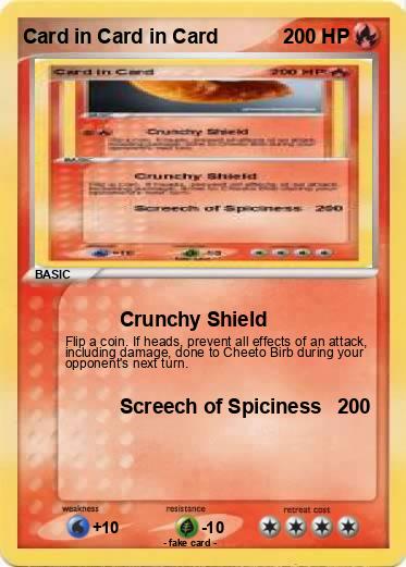 Pokemon Card in Card in Card