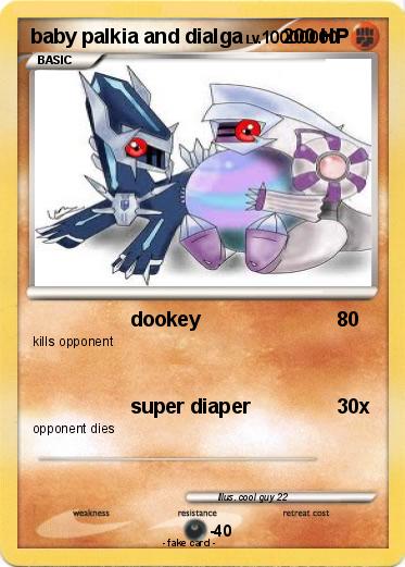 Pokemon baby palkia and dialga