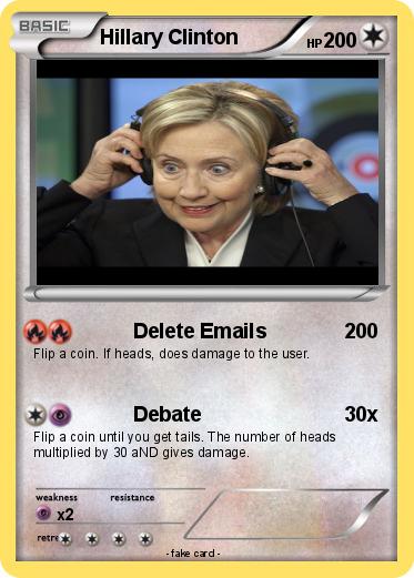Pokemon Hillary Clinton