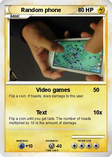 Pokemon Random phone