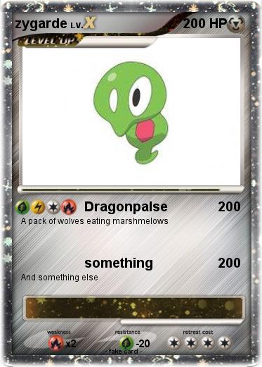 Pokemon zygarde
