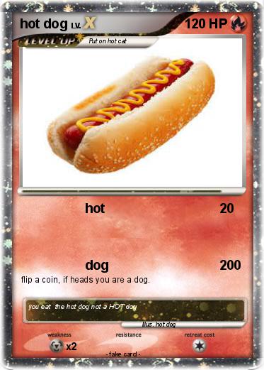 Pokemon hot dog