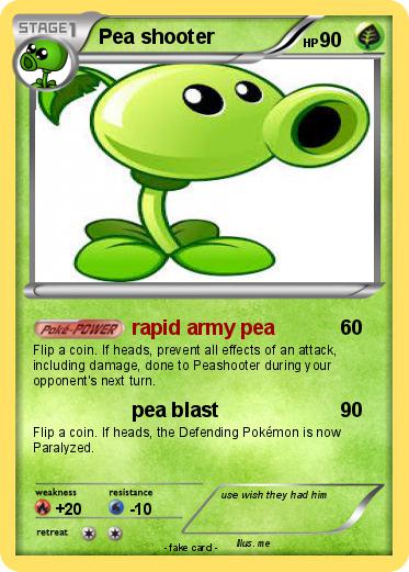 Pokemon Pea shooter