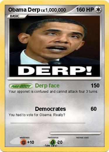 Pokemon Obama Derp