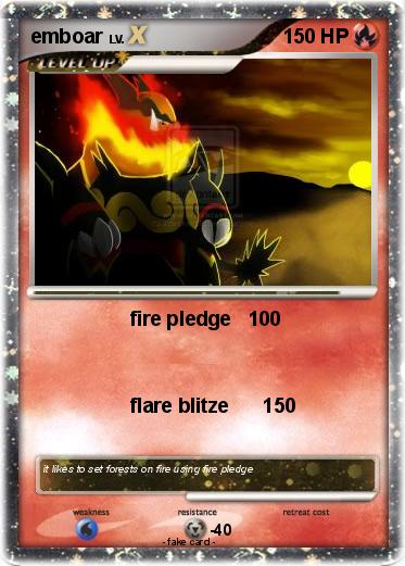 Pokemon emboar